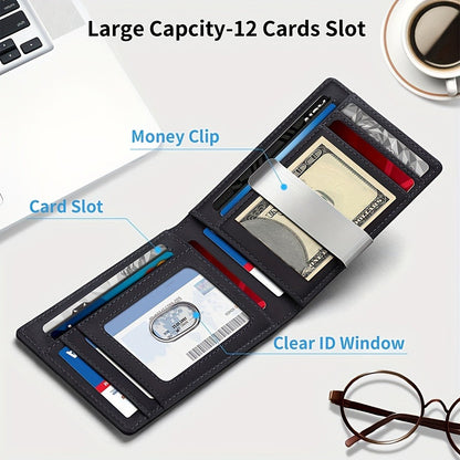 Men's Wallet – 6 Colors, Genuine Leather, RFID Blocking – detail view 7