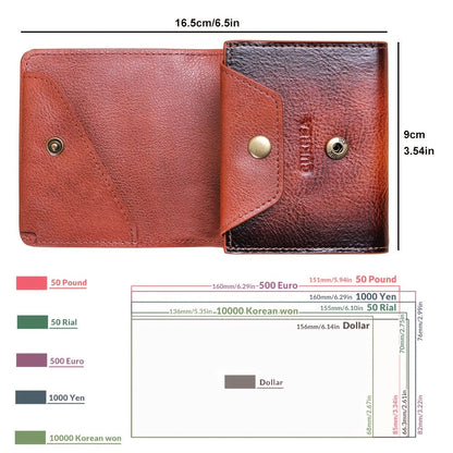 Men's Wallet – 5 Colors, Genuine Leather, RFID Blocking – detail view 3