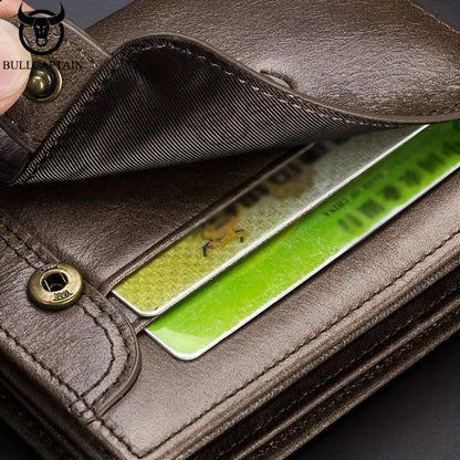 Men's Wallet – Genuine Leather, Large Capacity – detail view 8