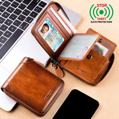 Men's Wallet – Genuine Leather, Large Capacity, RFID Blocking – detail view 12