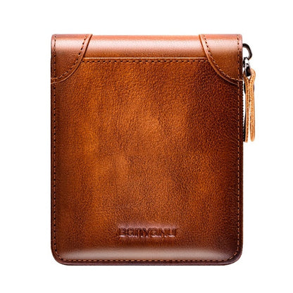Men's Wallet – Genuine Leather, Large Capacity, RFID Blocking – detail view 14