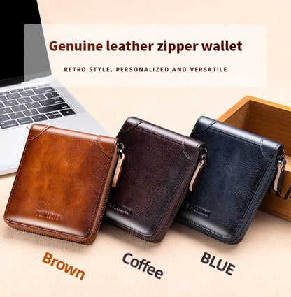 Men's Wallet – Genuine Leather, Large Capacity, RFID Blocking – detail view 15