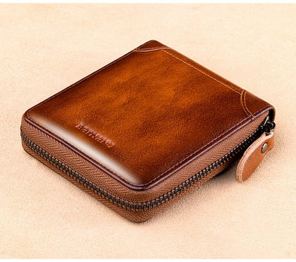 Men's Wallet – Genuine Leather, Large Capacity, RFID Blocking – detail view 20