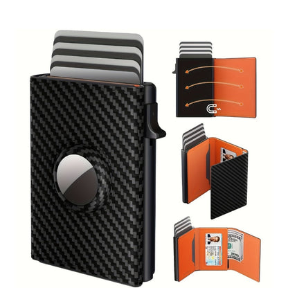 Men's Wallet – Genuine Leather, RFID Blocking – alternate view