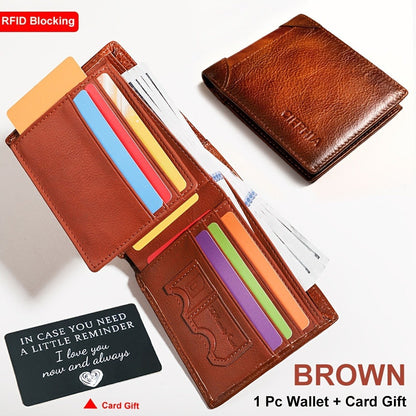 Men's Wallet – Genuine Leather, RFID Blocking – detail view 11