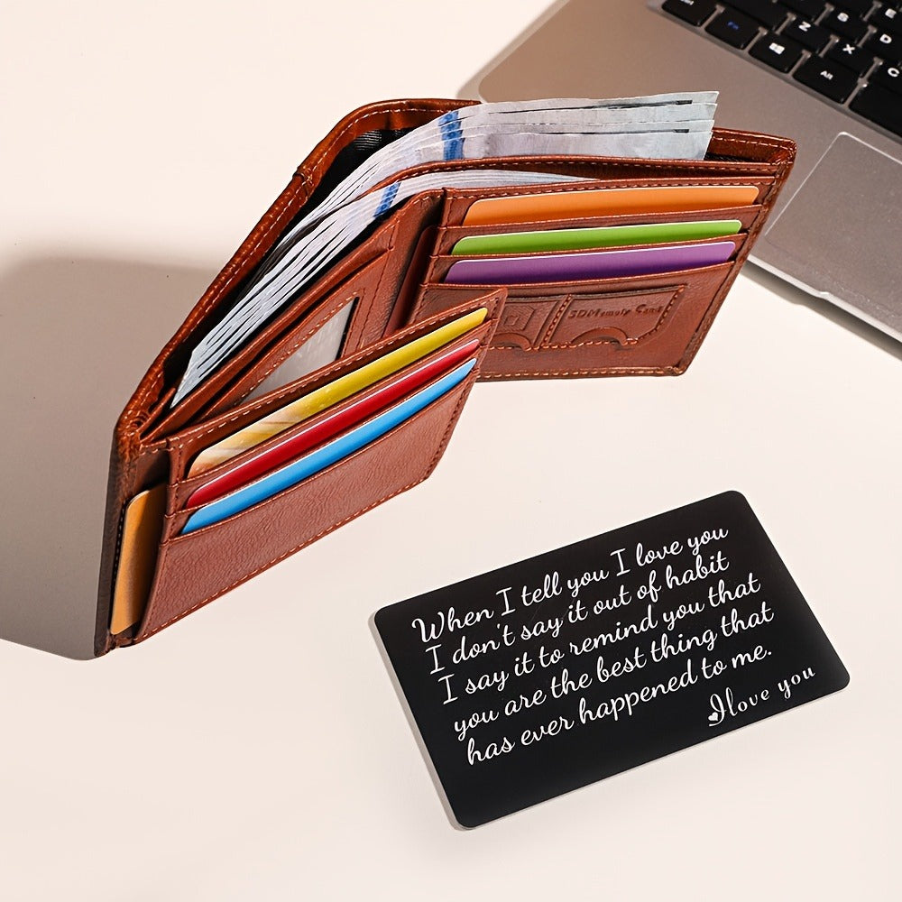 Men's Wallet – Genuine Leather, RFID Blocking – detail view 8