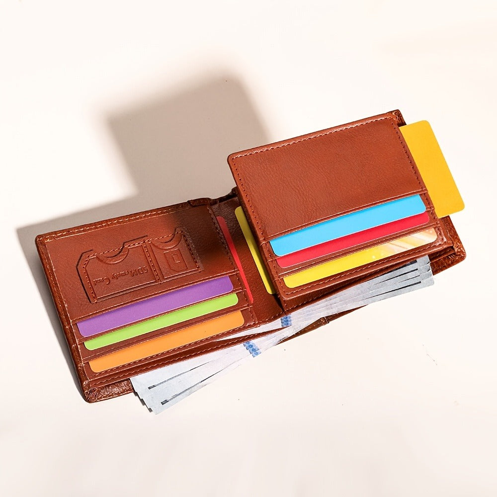 Men's Wallet – Genuine Leather, RFID Blocking – detail view 9