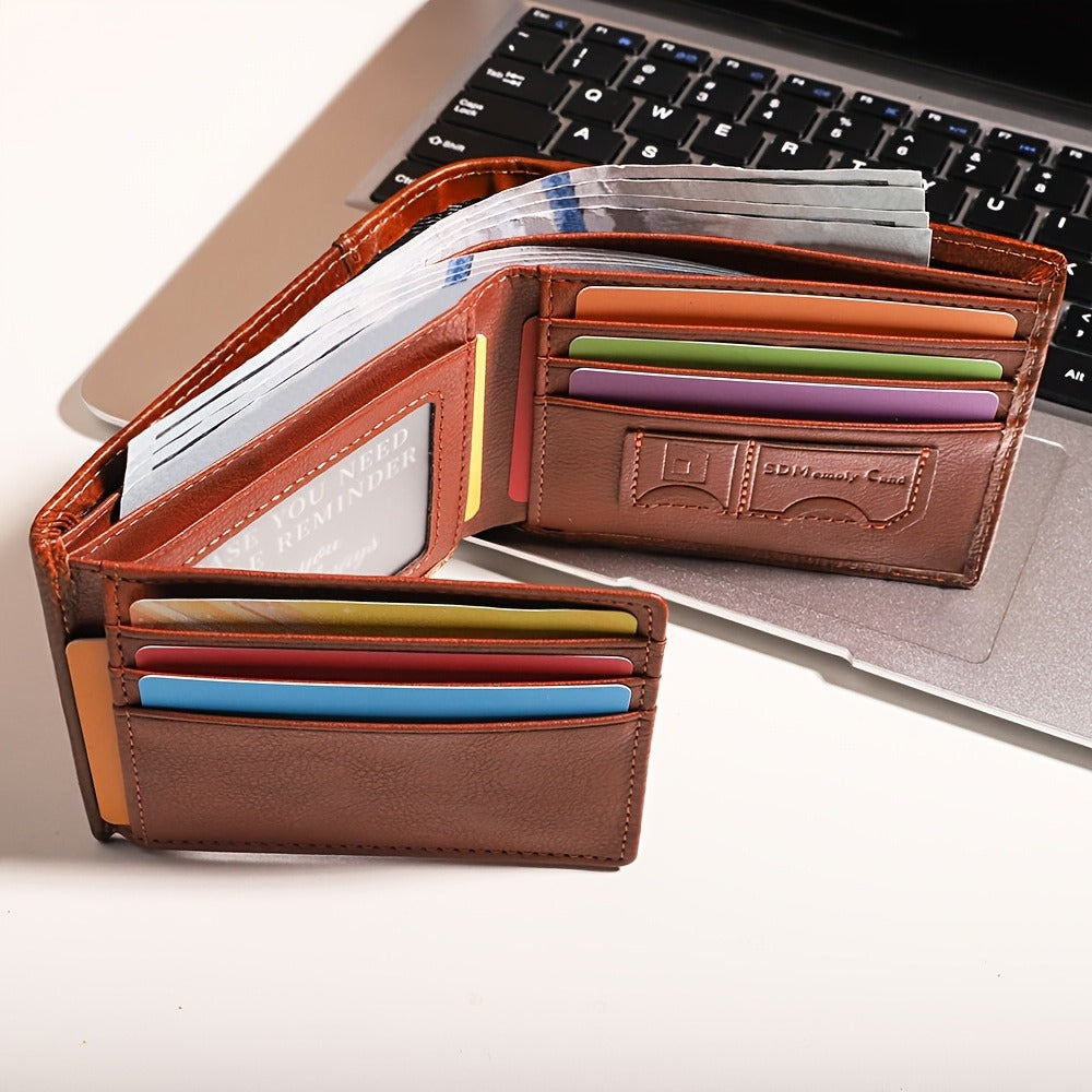 Men's Wallet – Genuine Leather, RFID Blocking – detail view 10