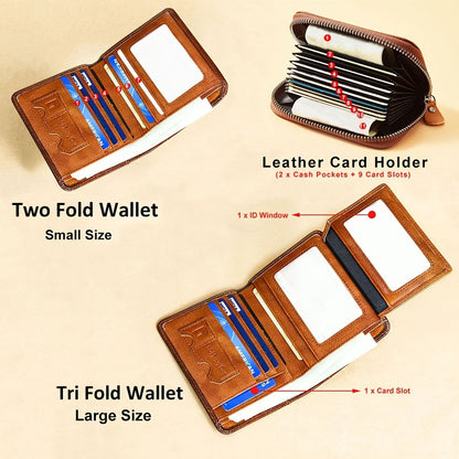 Men's Wallet – Genuine Leather, RFID Blocking – detail view 24