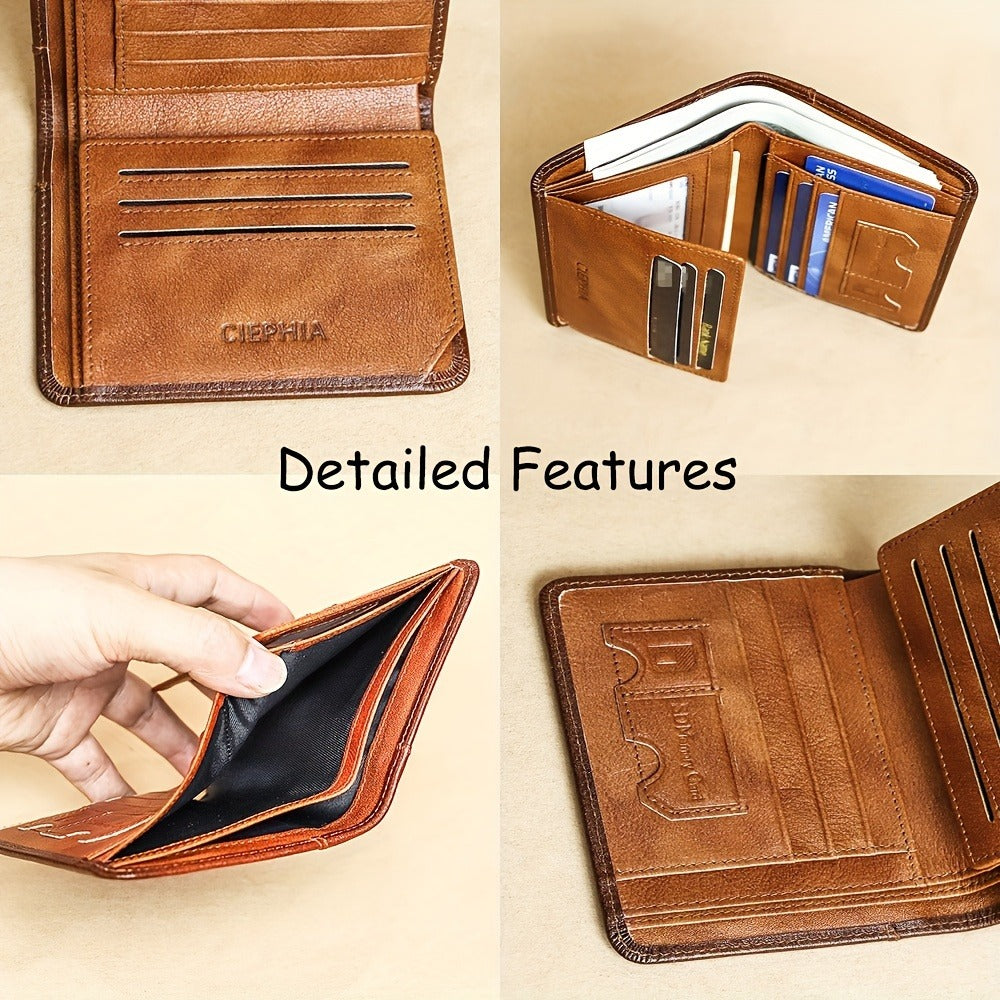 Men's Wallet – Genuine Leather, RFID Blocking – detail view 28