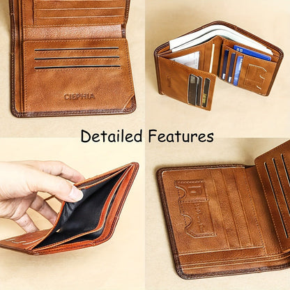 Men's Wallet – Genuine Leather, RFID Blocking – detail view 28
