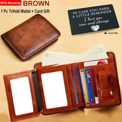 Men's Wallet – Genuine Leather, RFID Blocking – detail view 29