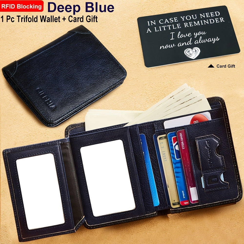Men's Wallet – Genuine Leather, RFID Blocking – detail view 15