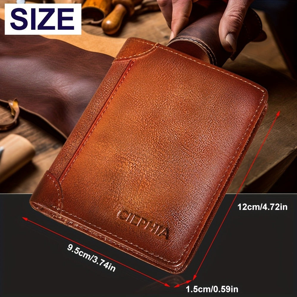Men's Wallet – Genuine Leather, RFID Blocking – detail view 16