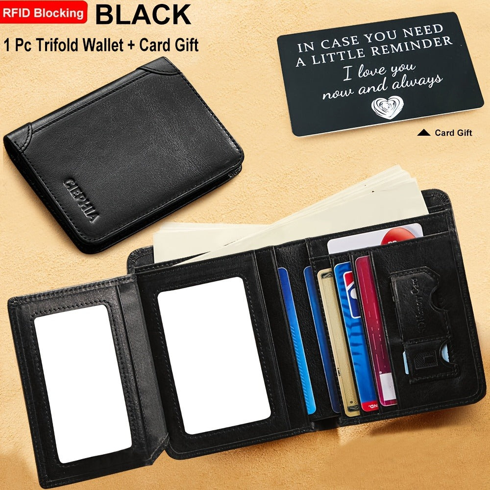 Men's Wallet – Genuine Leather, RFID Blocking – detail view 17