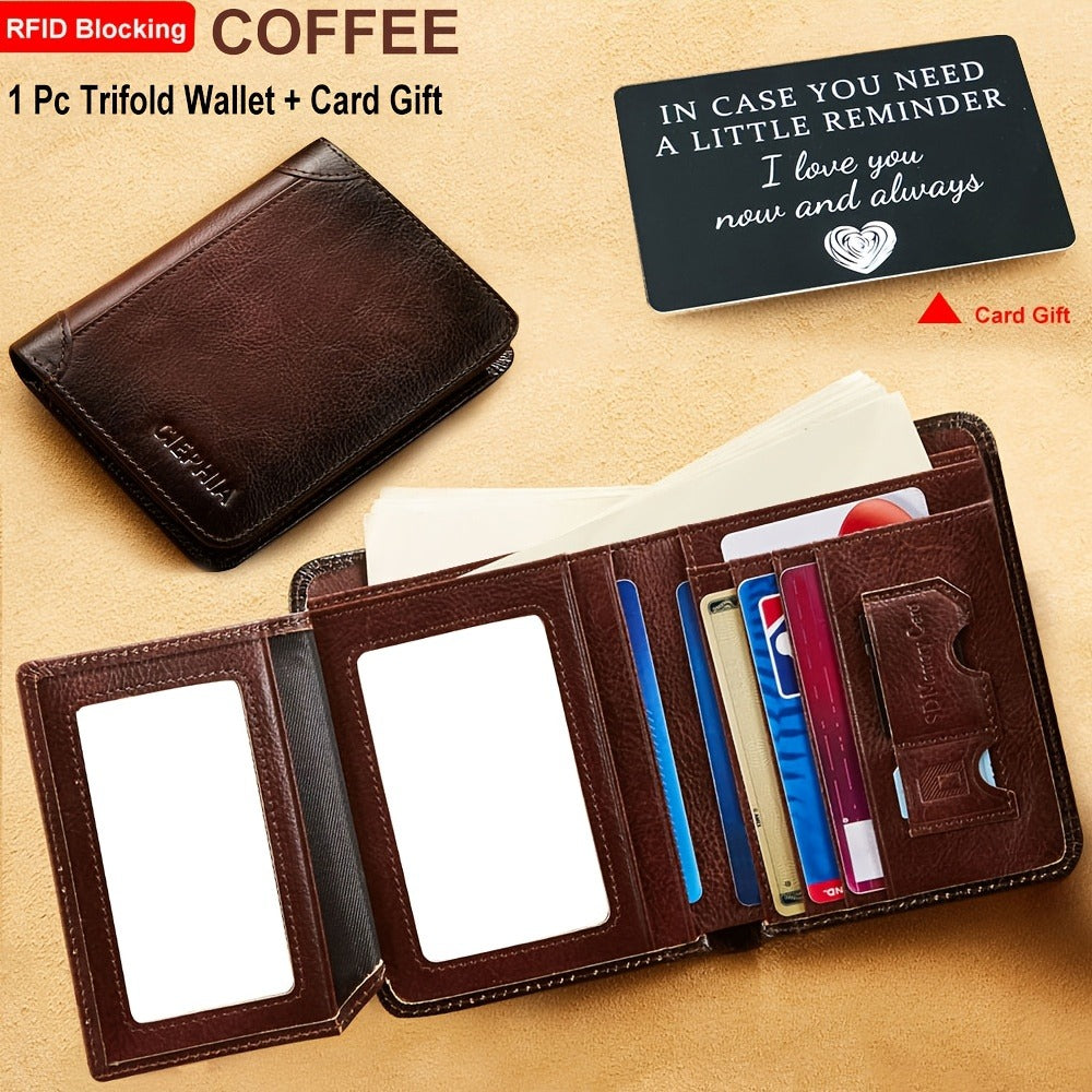 Men's Wallet – Genuine Leather, RFID Blocking – detail view 19