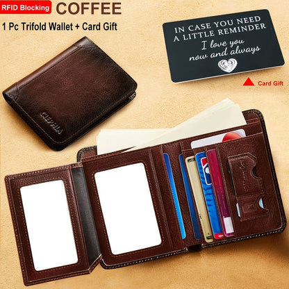 Men's Wallet – Genuine Leather, RFID Blocking – detail view 19