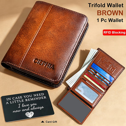 Men's Wallet – Genuine Leather, RFID Blocking – detail view 34