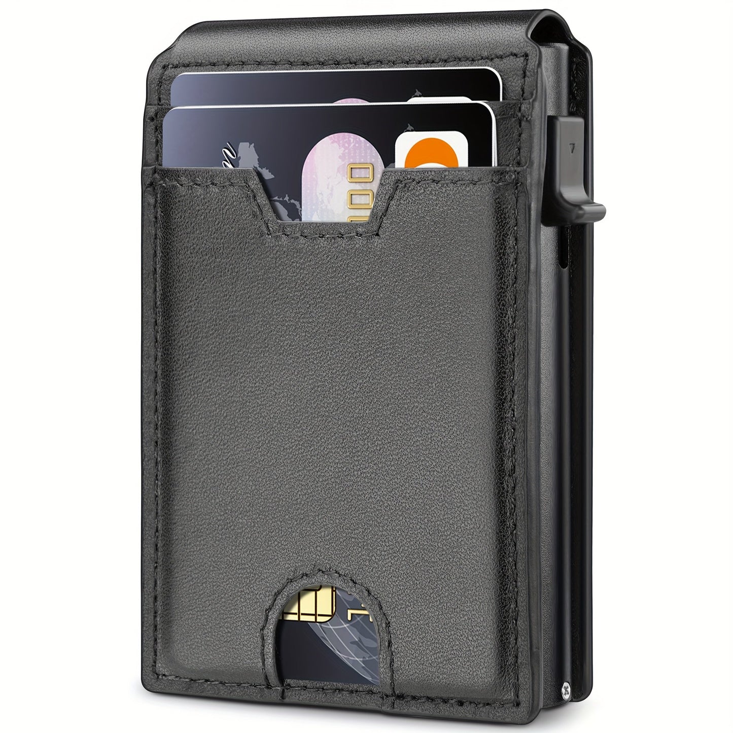 Men's Wallet – Genuine Leather, RFID Blocking – detail view 10