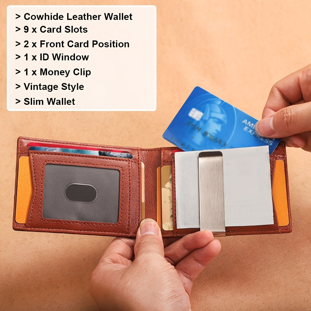 Men's Wallet – Genuine Leather, RFID Blocking, for Everyday Use – detail view 5