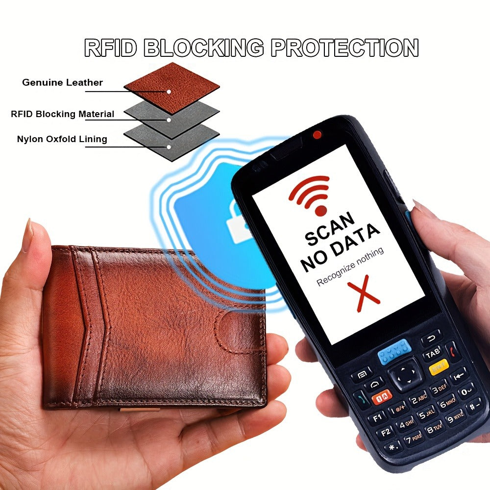 Men's Wallet – Genuine Leather, RFID Blocking, for Everyday Use – detail view 6