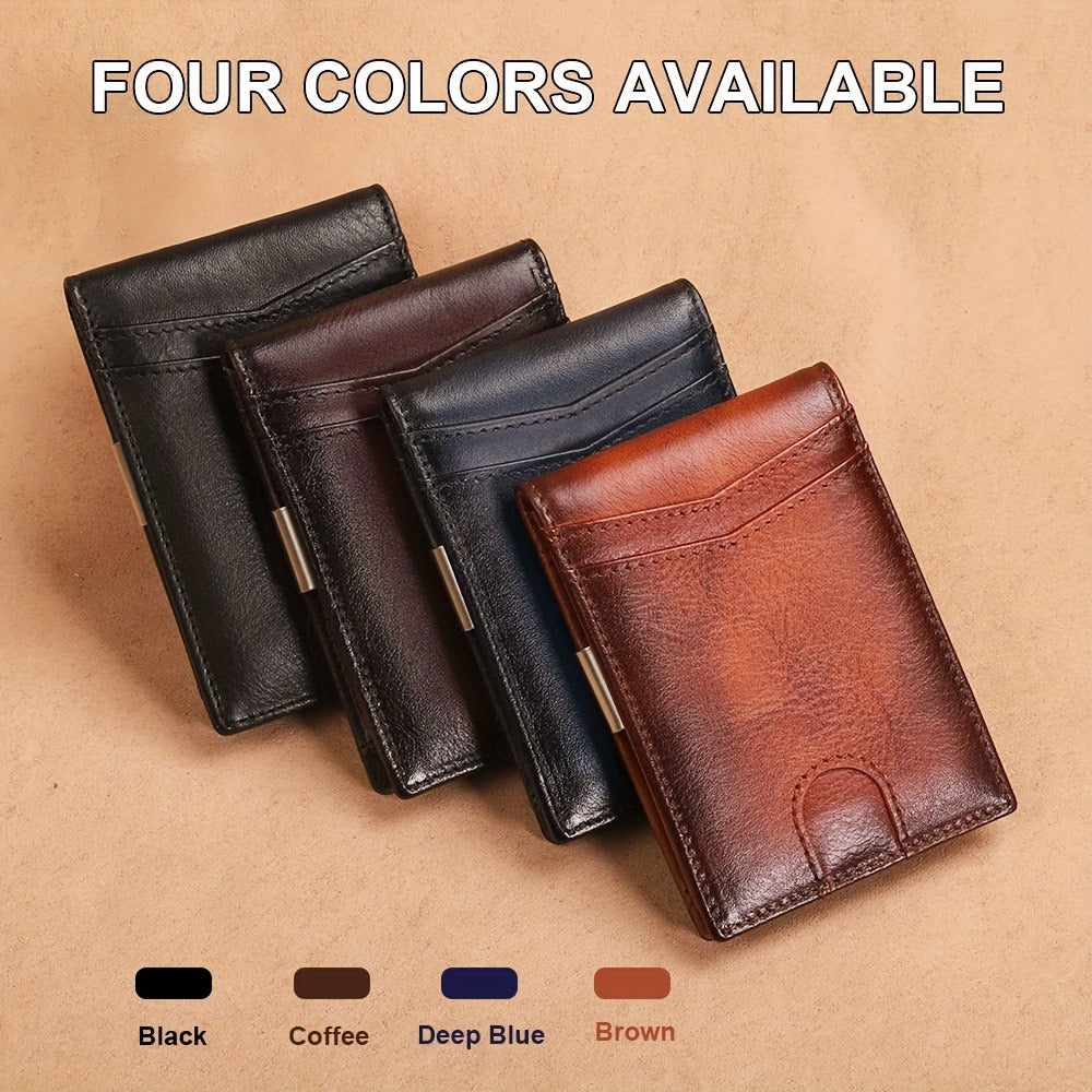 Men's Wallet – Genuine Leather, RFID Blocking, for Everyday Use – detail view 7