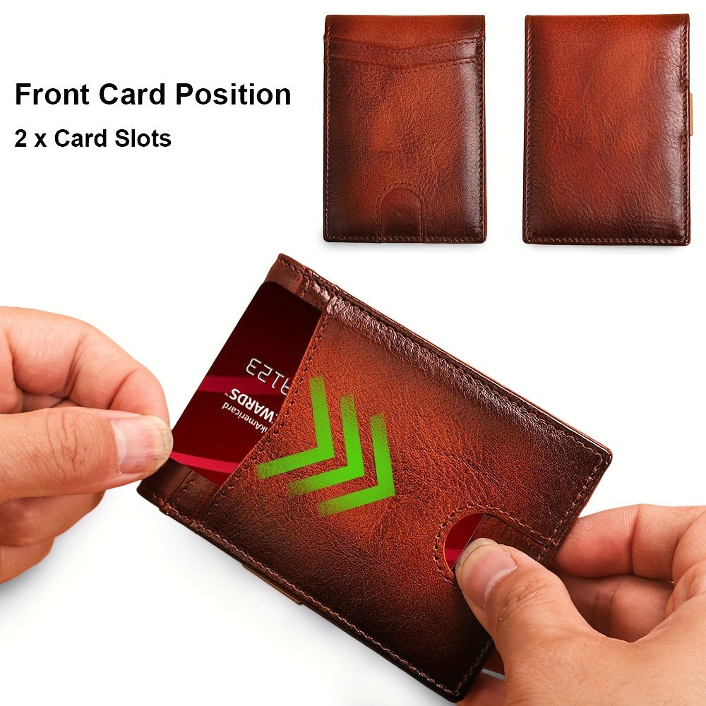 Men's Wallet – Genuine Leather, RFID Blocking, for Everyday Use – detail view 8