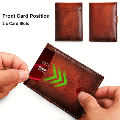 Men's Wallet – Genuine Leather, RFID Blocking, for Everyday Use – detail view 8