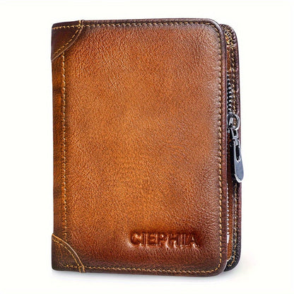Men's Wallet – Genuine Leather, RFID Blocking, for Everyday Use – front view - product view 18