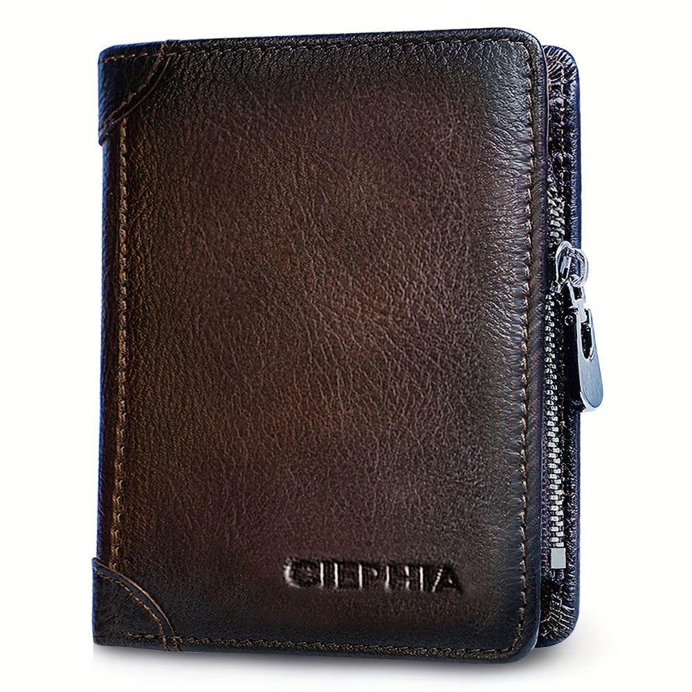Men's Wallet – Genuine Leather, RFID Blocking, for Everyday Use – alternate view