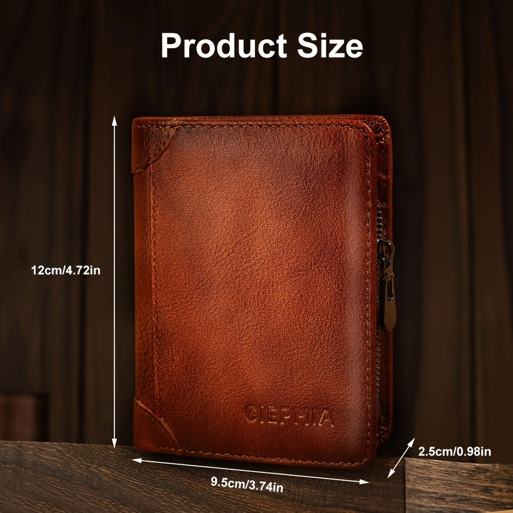 Men's Wallet – Genuine Leather, RFID Blocking, for Everyday Use – detail view 6