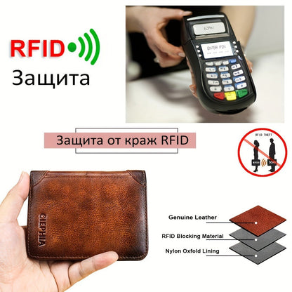 Men's Wallet – Genuine Leather, RFID Blocking, for Everyday Use – detail view 10