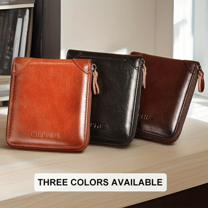 Men's Wallet – Genuine Leather, RFID Blocking – detail view 2