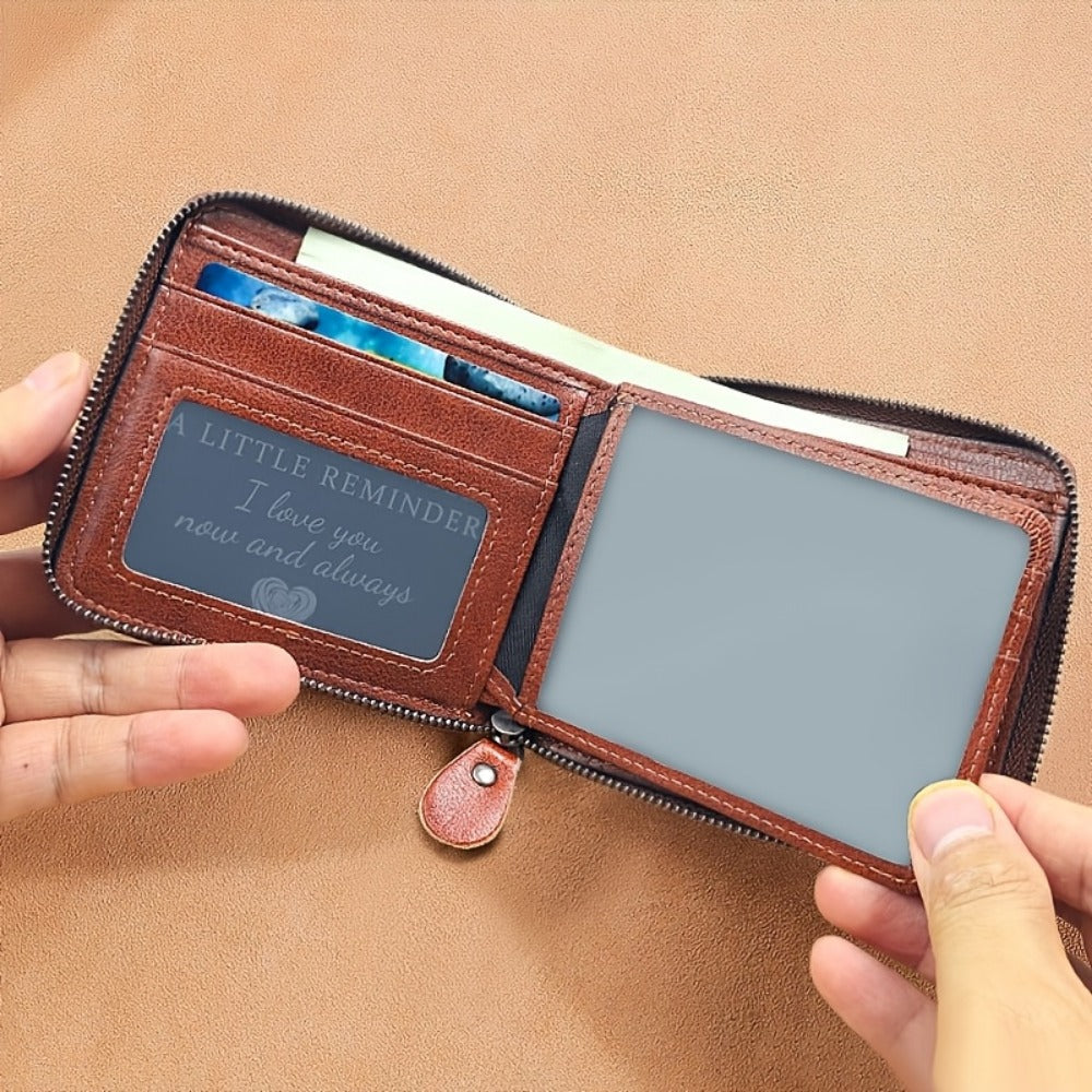 Men's Wallet – Genuine Leather, RFID Blocking – detail view 8