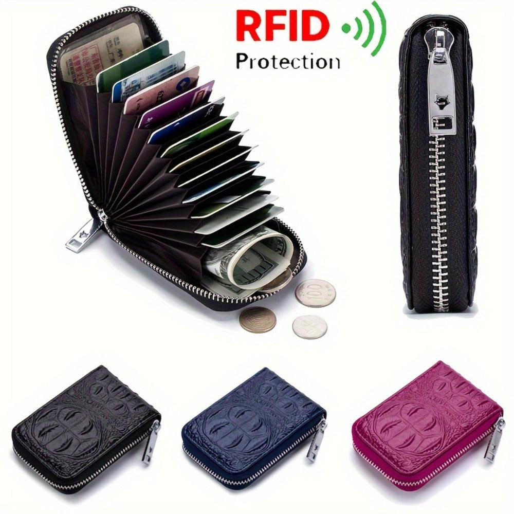 Men's Wallet – 6 Colors, Large Capacity, for Travel & Everyday Use – front view