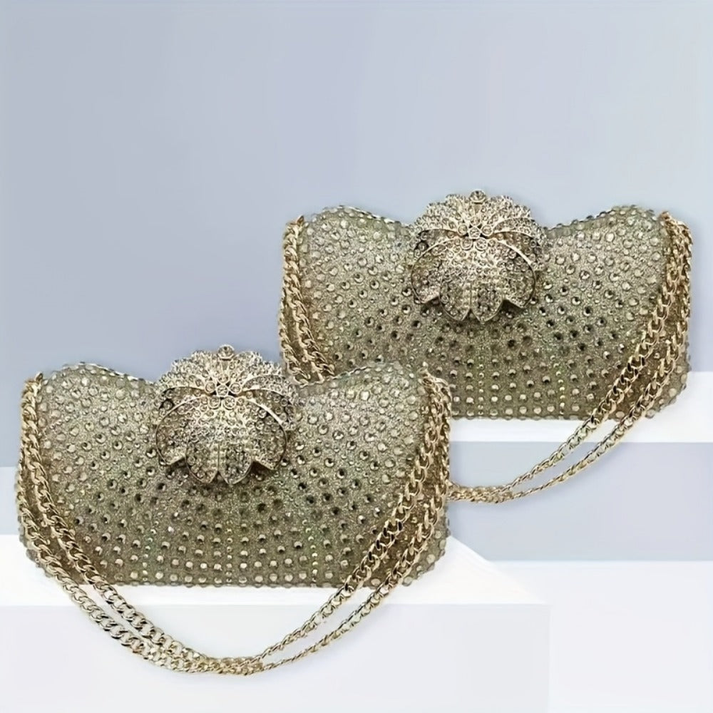 Men's Wallet – Polyester, Flower Shaped Evening Clutch Phone – detail view 13