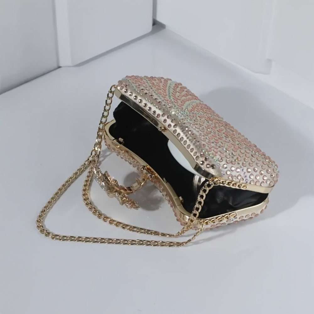 Men's Wallet – Polyester, Flower Shaped Evening Clutch Phone – detail view 3