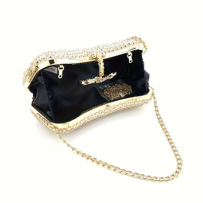 Men's Wallet – Polyester, Flower Shaped Evening Clutch Phone – detail view 7