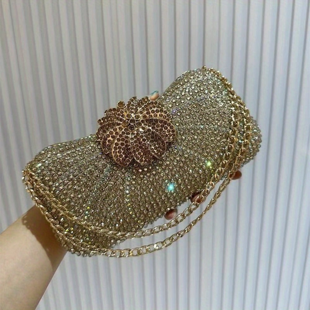 Men's Wallet – Polyester, Flower Shaped Evening Clutch Phone – detail view 10