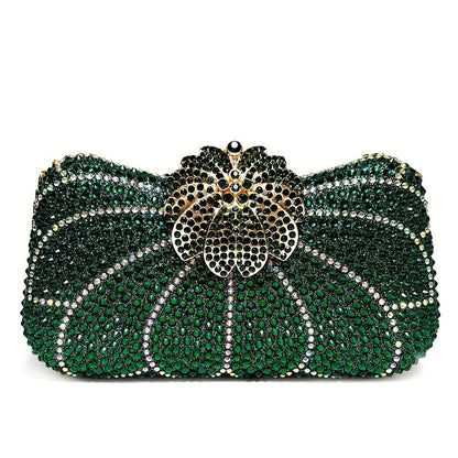 Men's Wallet – Polyester, Flower Shaped Evening Clutch Phone – front view - product view 13