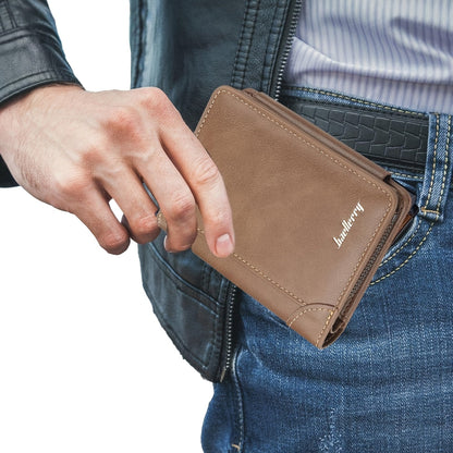 Men's Wallet – Polyester, Vintage Trifold Buckle Unisex Card – detail view 21