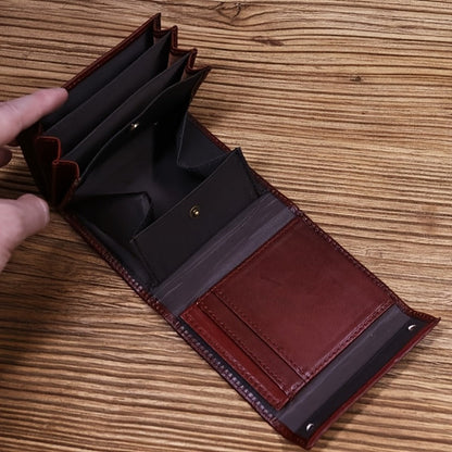 Men's Wallet – Polyester, Vintage Trifold Buckle Unisex Card – detail view 11