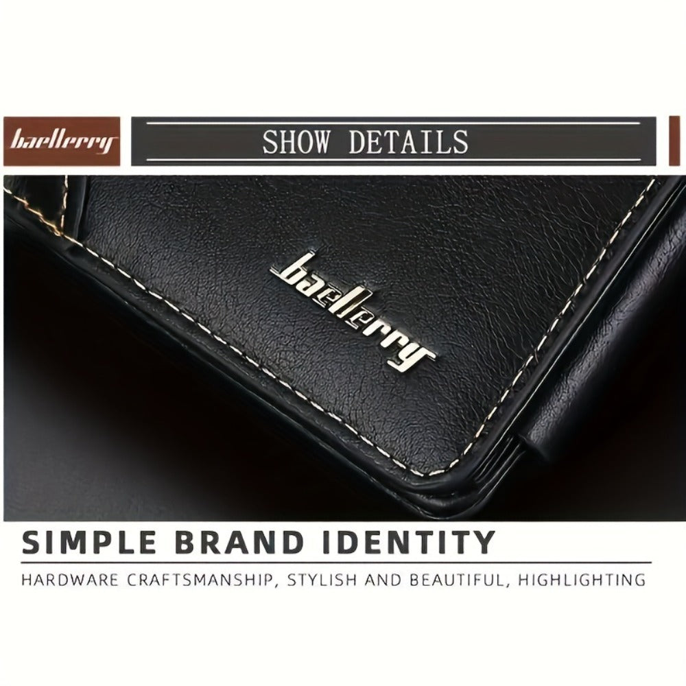 Men's Wallet – Polyester, Vintage Trifold Buckle Unisex Card – detail view 15