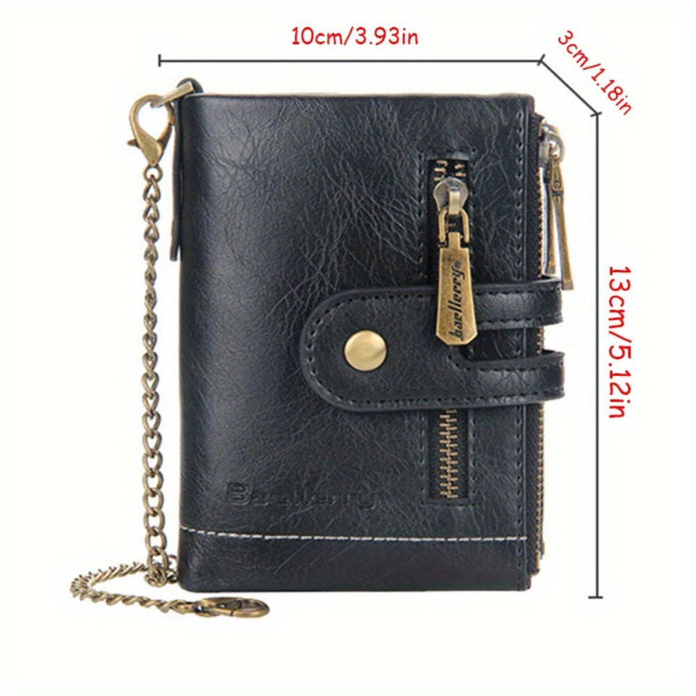 Men's Wallet – PU Leather, Anti-Theft – detail view 4
