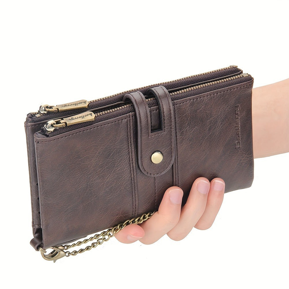 Men's Wallet – 4 Colors, PU Leather, Anti-Theft – detail view 12