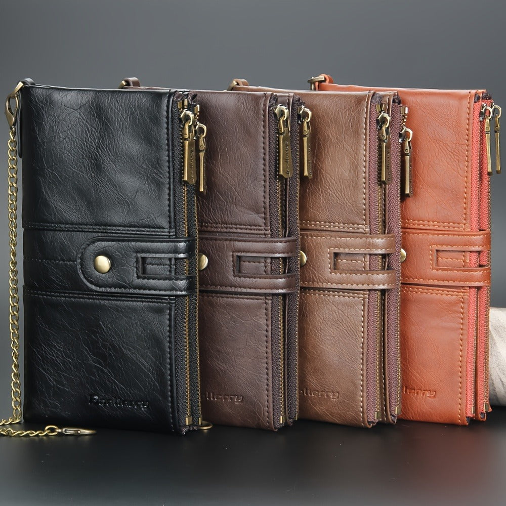 Men's Wallet – 4 Colors, PU Leather, Anti-Theft – detail view 5