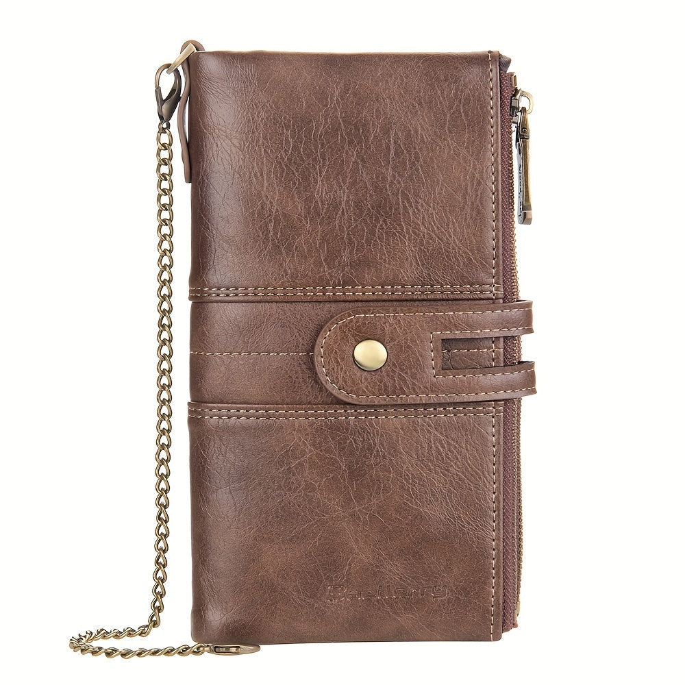 Men's Wallet – 4 Colors, PU Leather, Anti-Theft – detail view 17