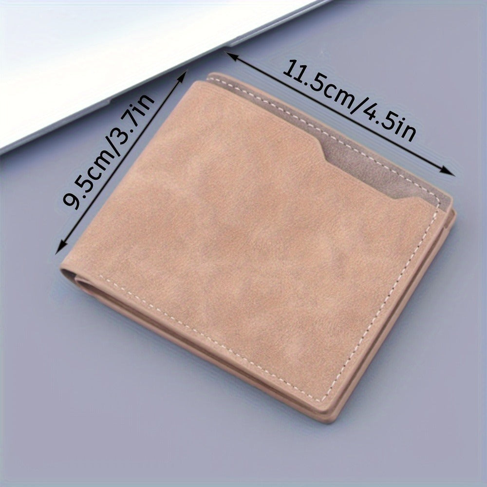 Men's Wallet – Religious Figure Slim Bifold Faux – alternate view