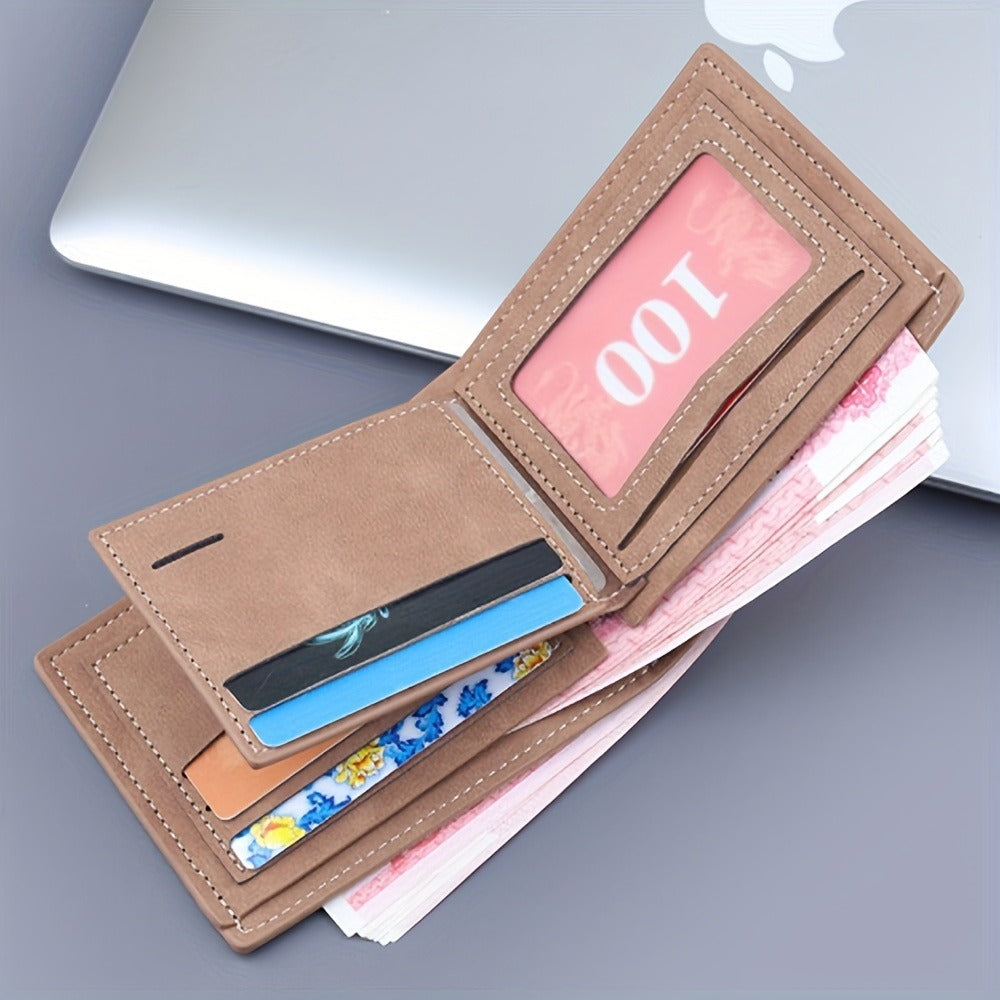 Men's Wallet – Religious Figure Slim Bifold Faux – detail view 3