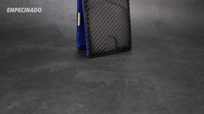 Men's Wallet – RFID Blocking, Carbon Fiber Money Clip Bifold – detail view 10